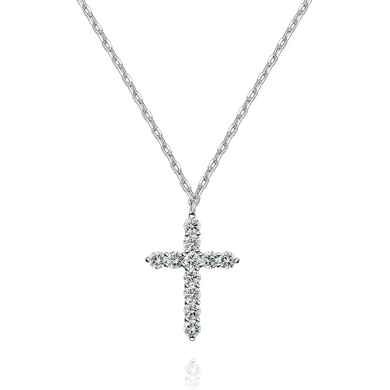 14K Gold Plated Cross Amulet Necklace