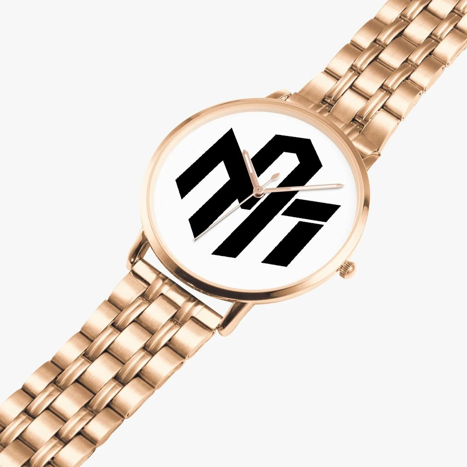 273. Instafamous Steel Strap Quartz watch