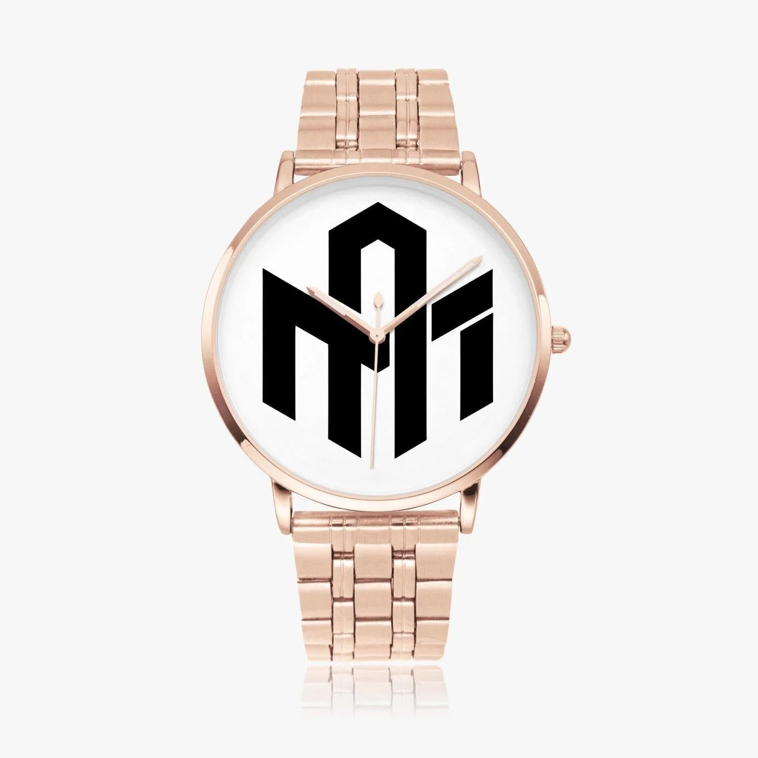 273. Instafamous Steel Strap Quartz watch