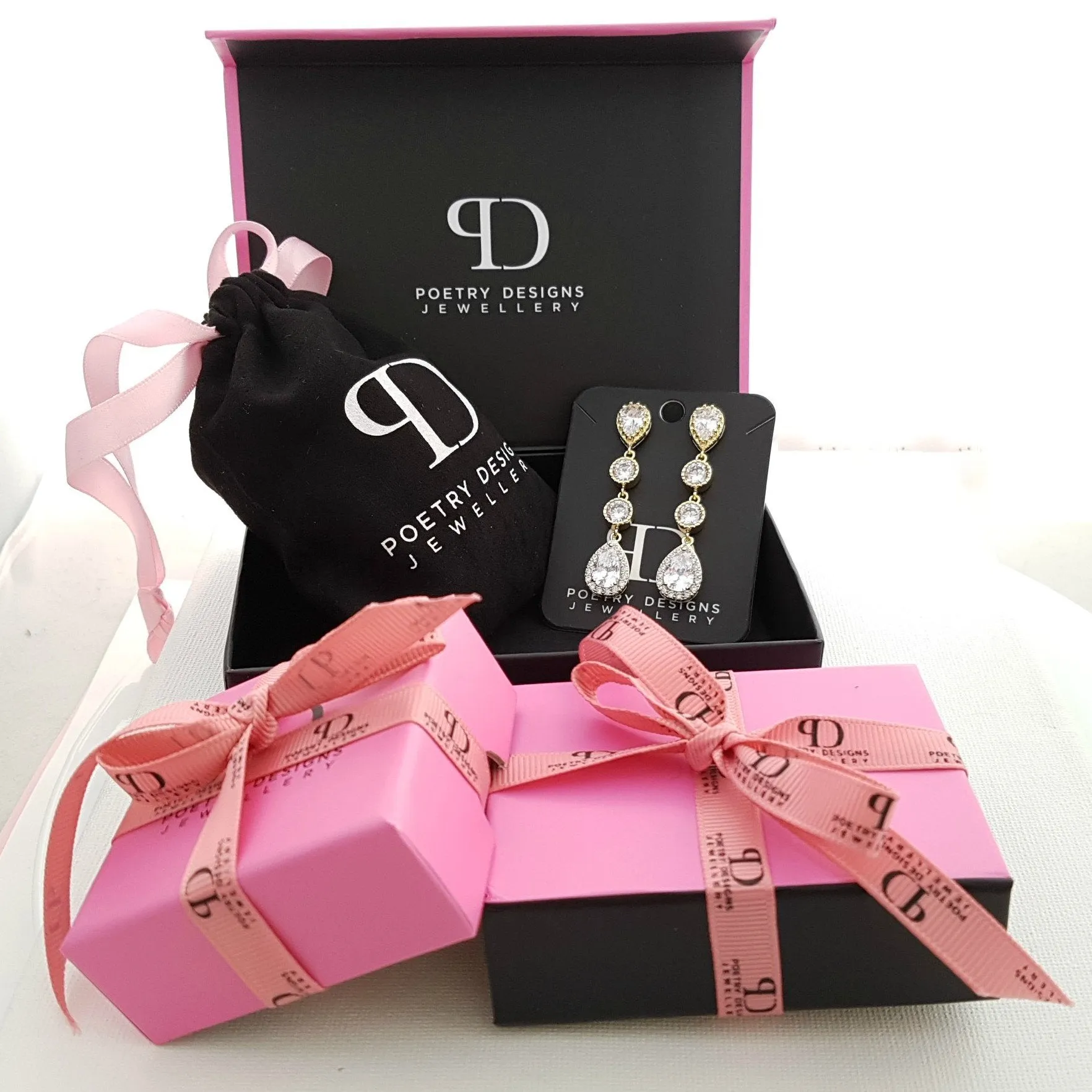 3 Piece Jewelry Set for Wedding- Hayley
