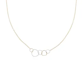 5-Loop Mini Pebble Necklace