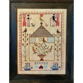 A Lady, A Gent, and Time Well Spent Sampler Pattern
