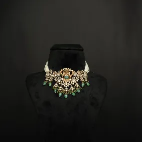 Aathira Silver Choker