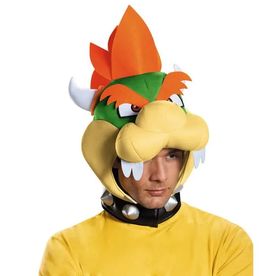Adults Nintendo Bowser Headpiece Costume Hat