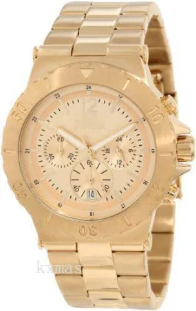 Affordable Elegance Gold Tone Stainless Steel 26 mm Wristwatch Band 1266_K0024101