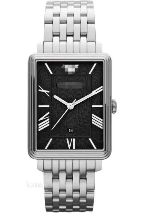 Affordable Elegant Stainless Steel 23 mm Watch Band AR1662_K0017178