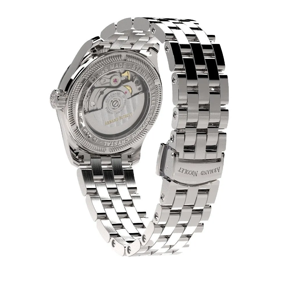 Armand Nicolet Ladies Watch M03-3 Diamond Blue A151EAA-AK-MA150