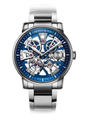 Arnold & Son Nebula 41.5 Steel Blue Bracelet