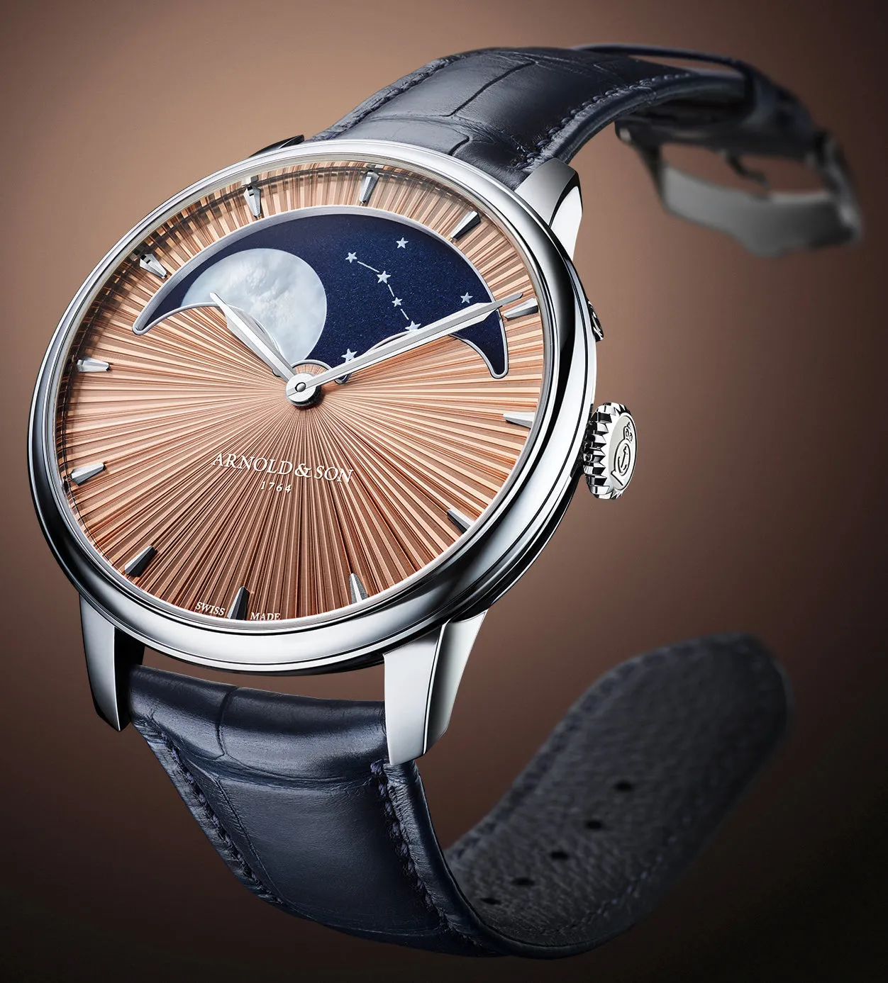 Arnold & Son Perpetual Moon 41.5 Platinum Limited Edition
