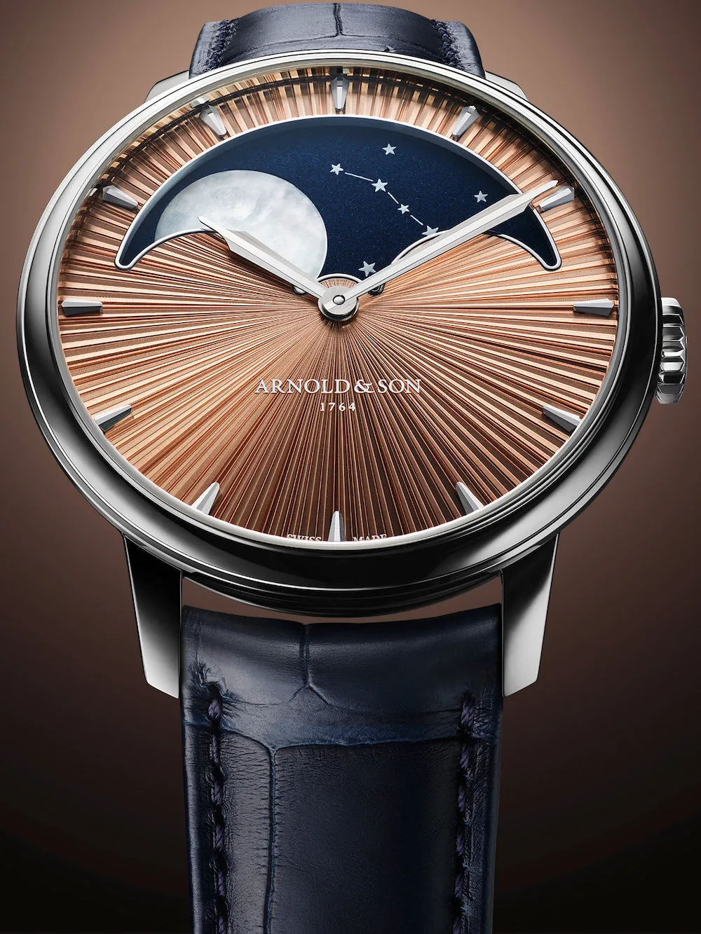 Arnold & Son Perpetual Moon 41.5 Platinum Limited Edition