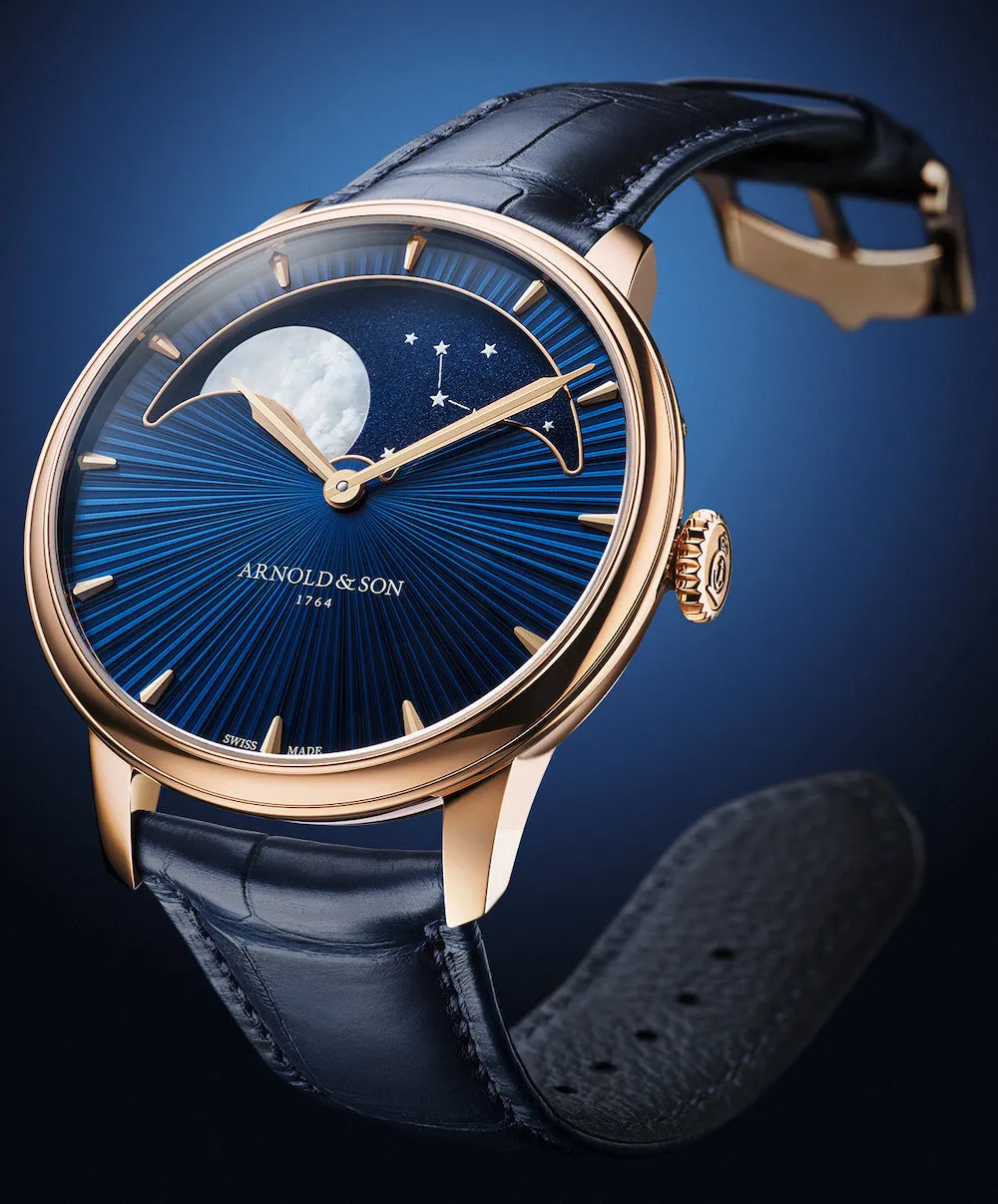 Arnold & Son Perpetual Moon 41.5 Red Gold