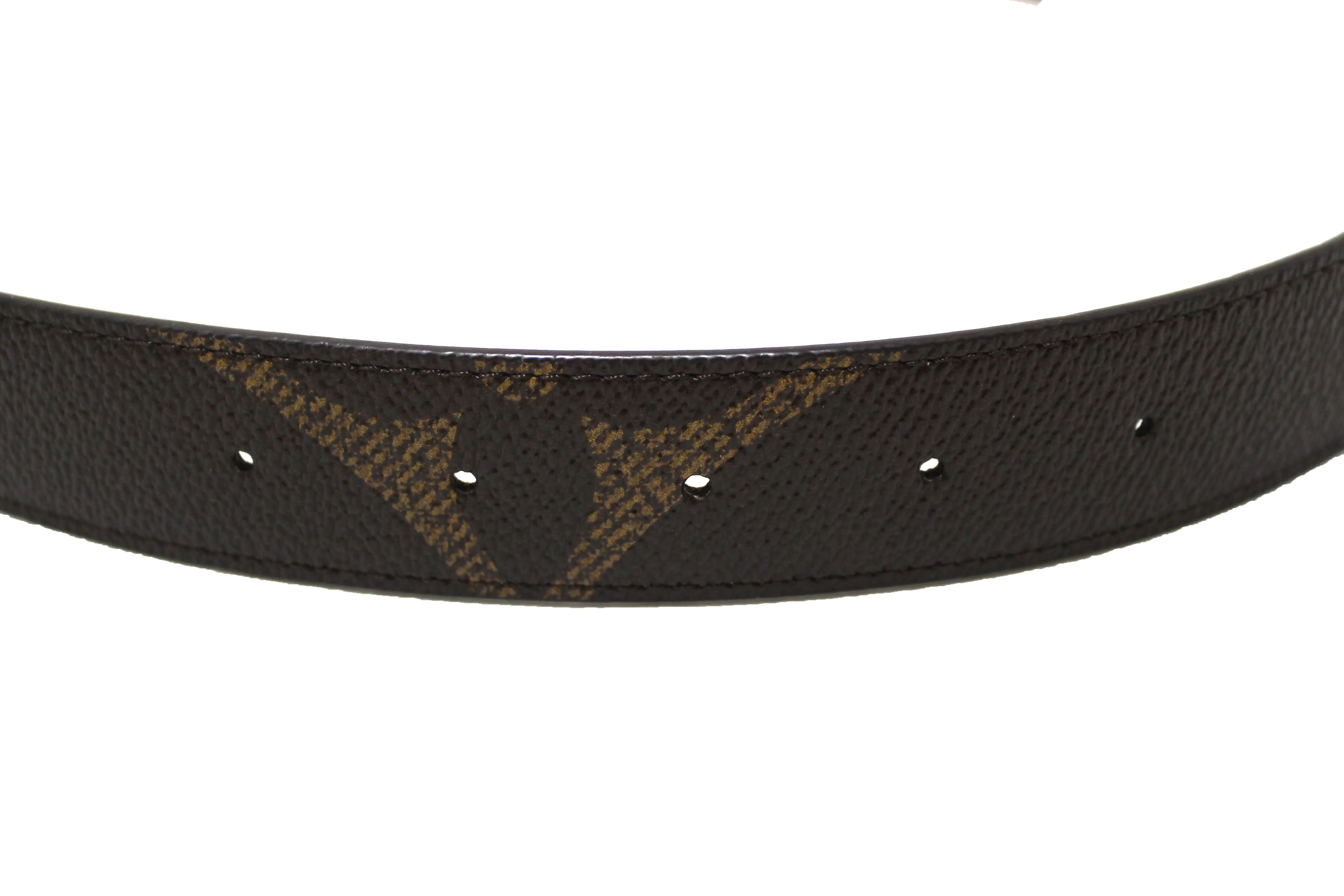 Authentic Louis Vuitton LV Iconic 30MM Reversible Belt 34"