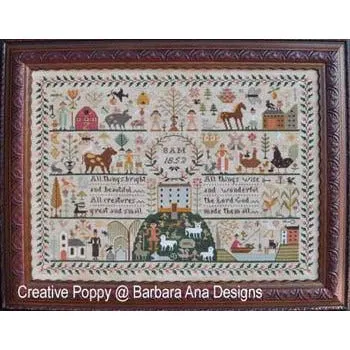 Barbara Ana ~ All Creatures Great and Small Pattern
