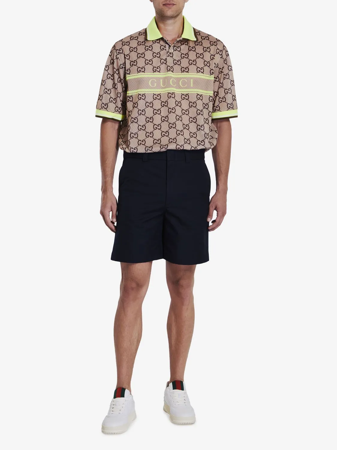 BERMUDA SHORTS IN DOUBLE COTTON TWILL