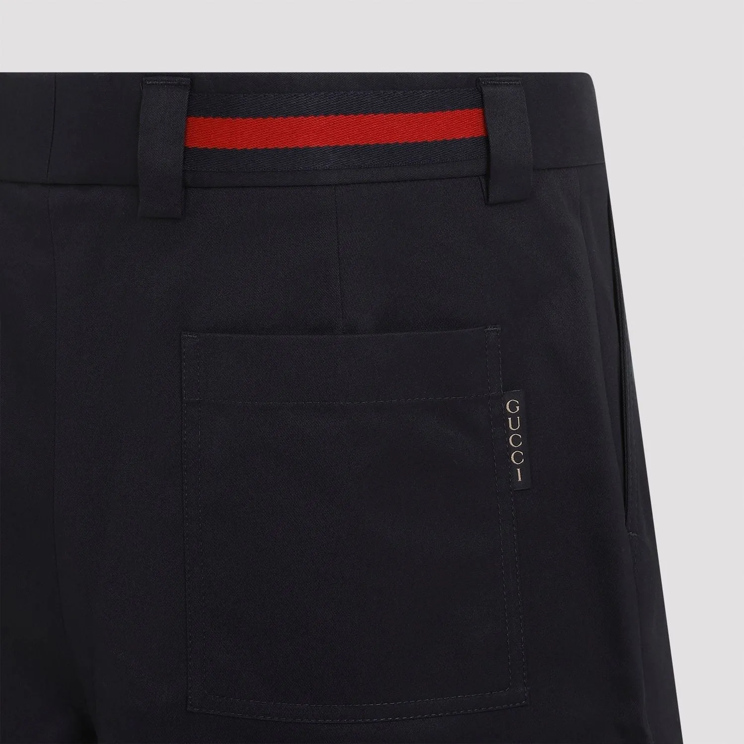 BERMUDA SHORTS IN DOUBLE COTTON TWILL