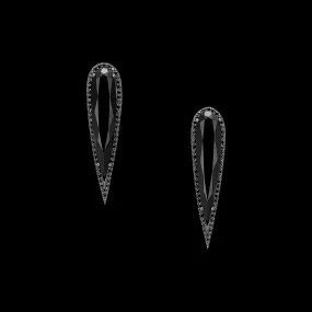 Black Diamond Glimmer Earrings