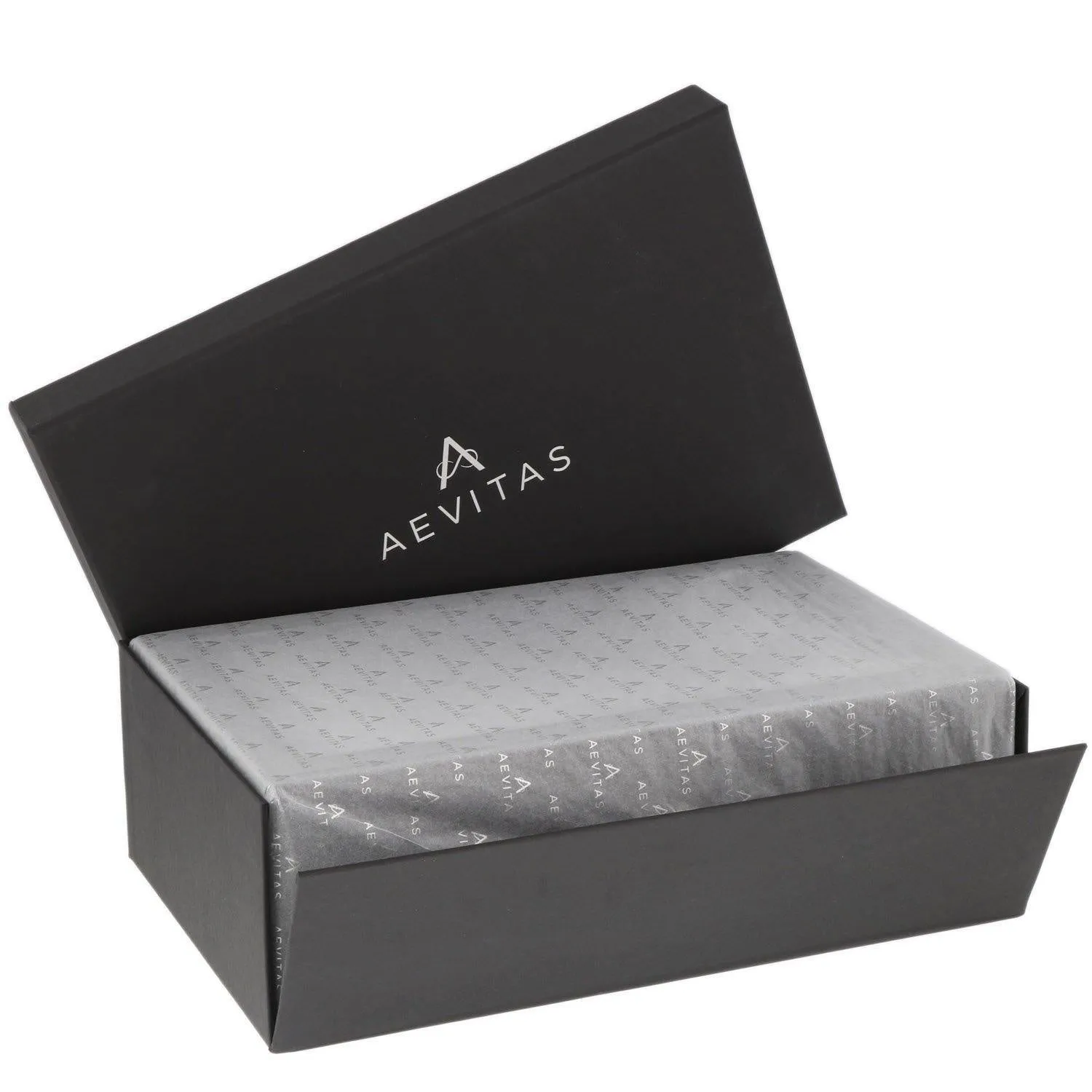 Black Genuine Leather Watch Collectors Box for 8 Wrist Watches Royal Blue Velvet Lining by Aevitas