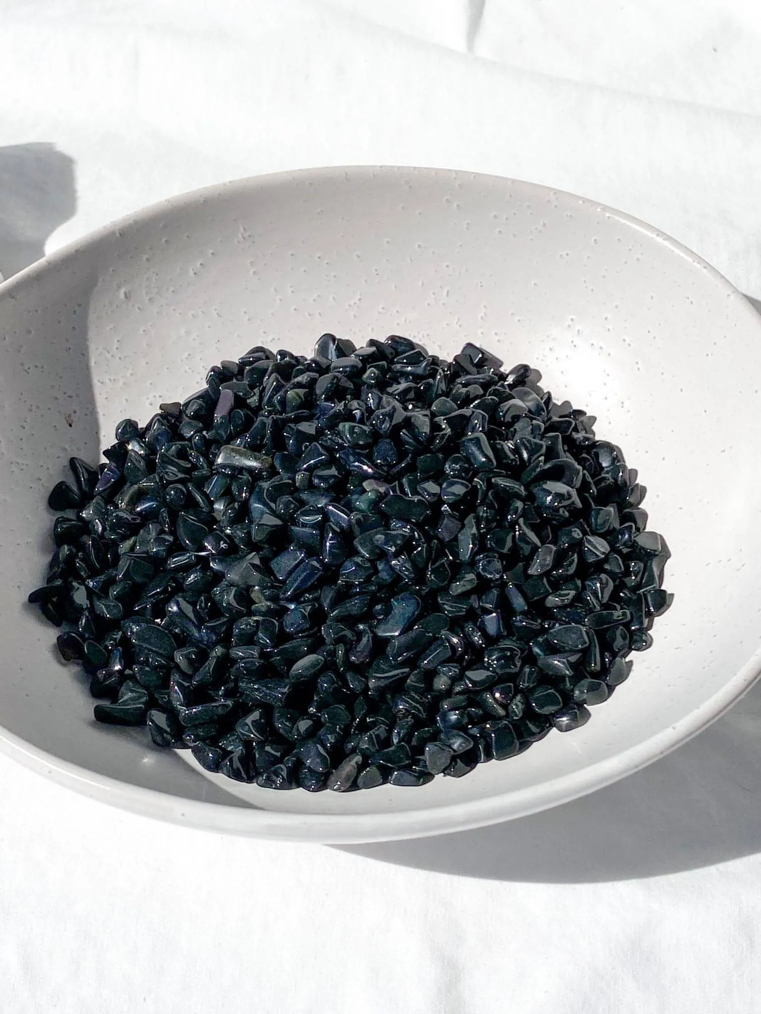 Black Obsidian Chips | 250g Bag