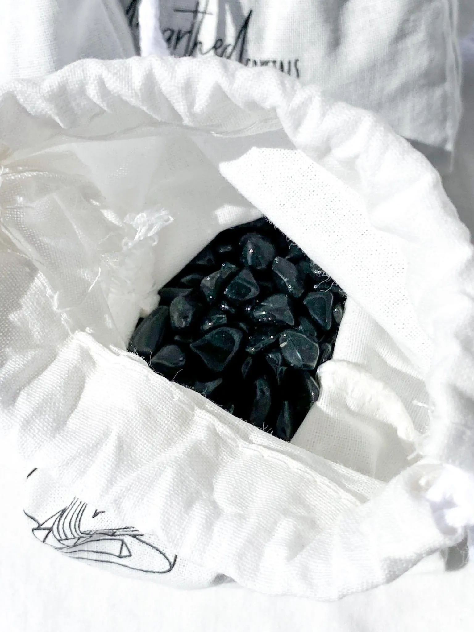 Black Obsidian Chips | 250g Bag