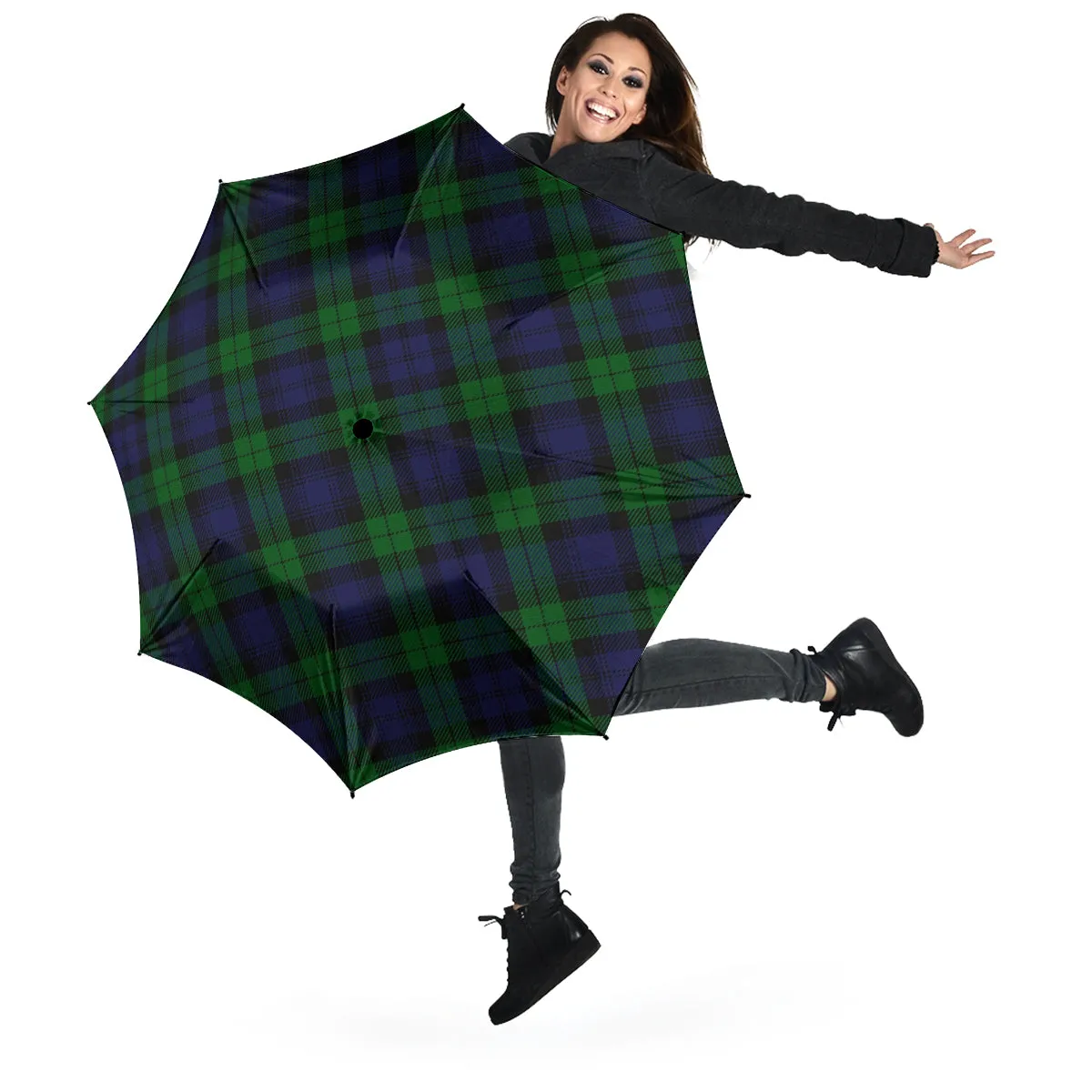 Black Watch Tartan Umbrella