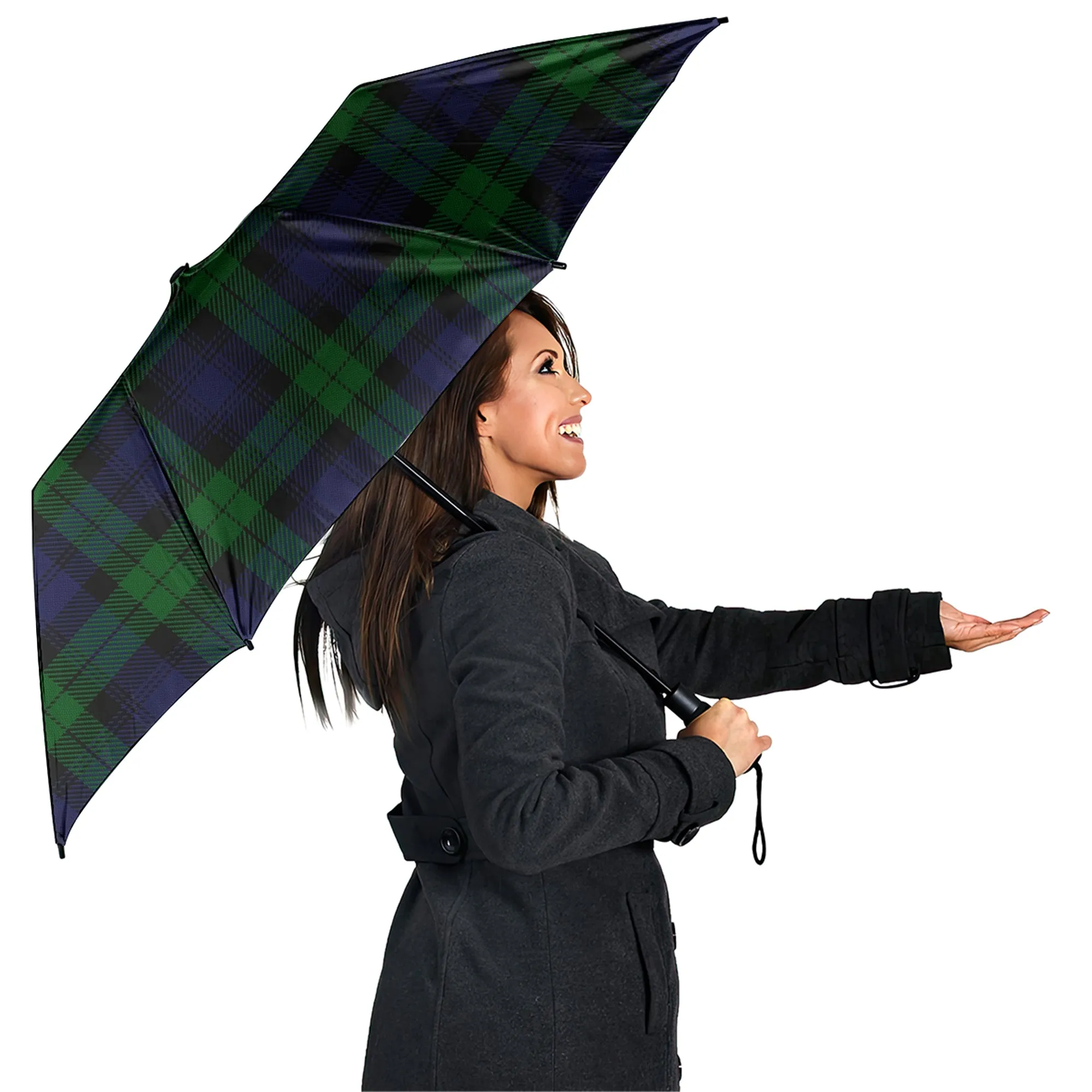Black Watch Tartan Umbrella