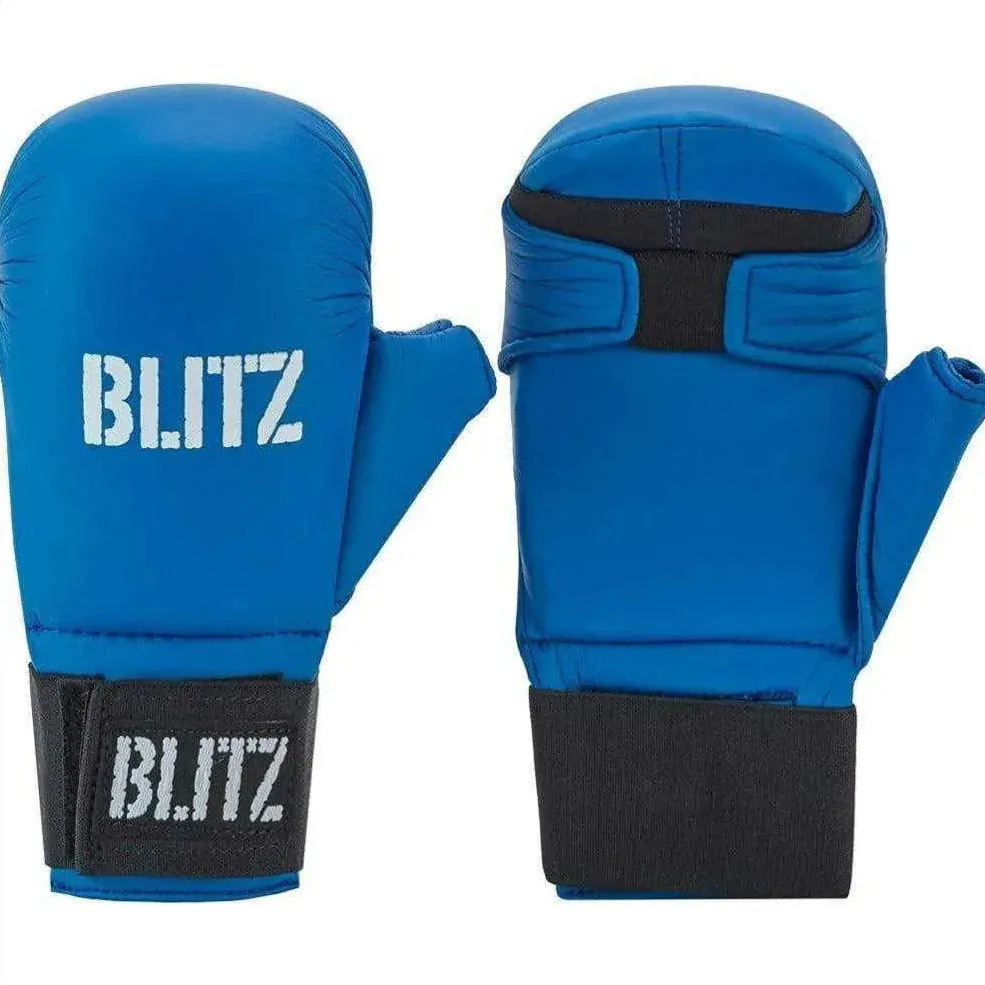 Blitz Elite Karate Sparring Gloves With Thumb