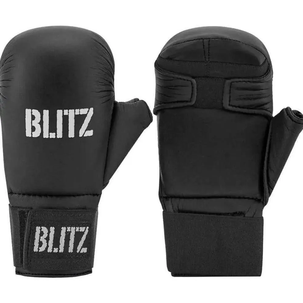 Blitz Elite Karate Sparring Gloves With Thumb