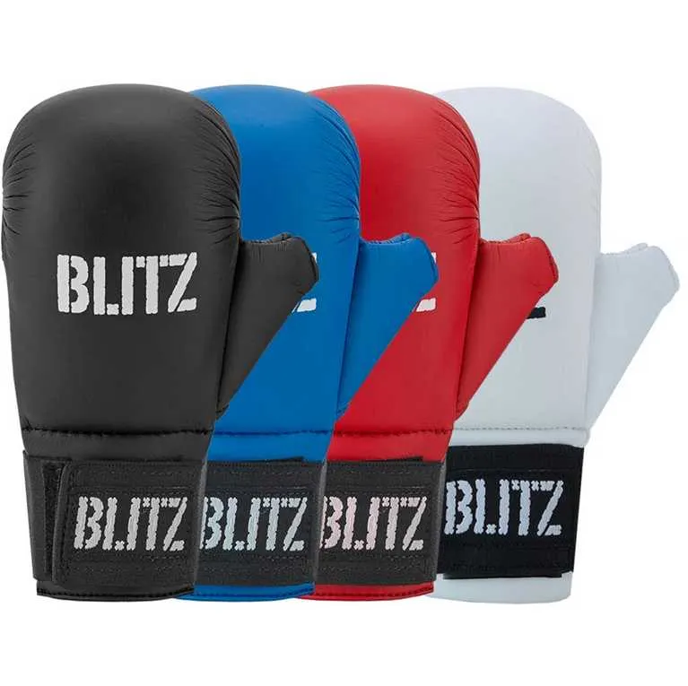 Blitz Elite Karate Sparring Gloves With Thumb