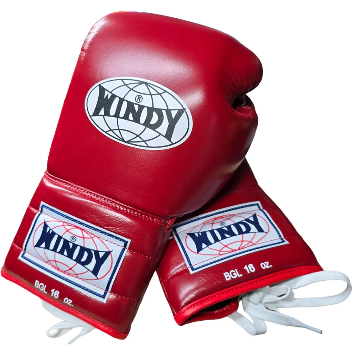 Boxing Gloves Lace-up Windy BGL Red