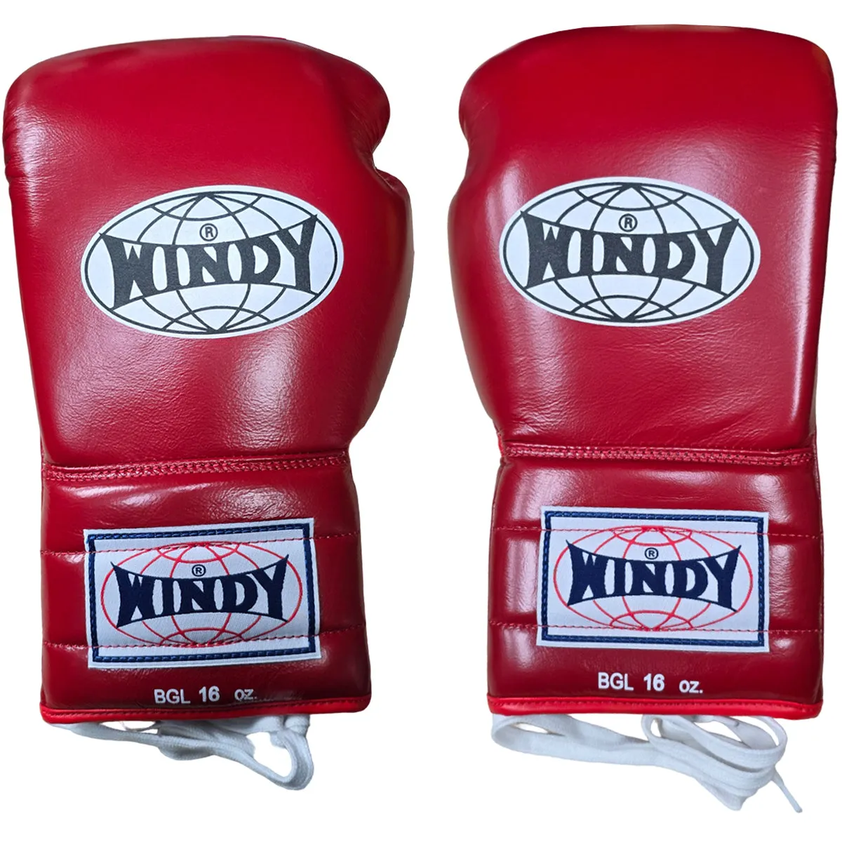 Boxing Gloves Lace-up Windy BGL Red