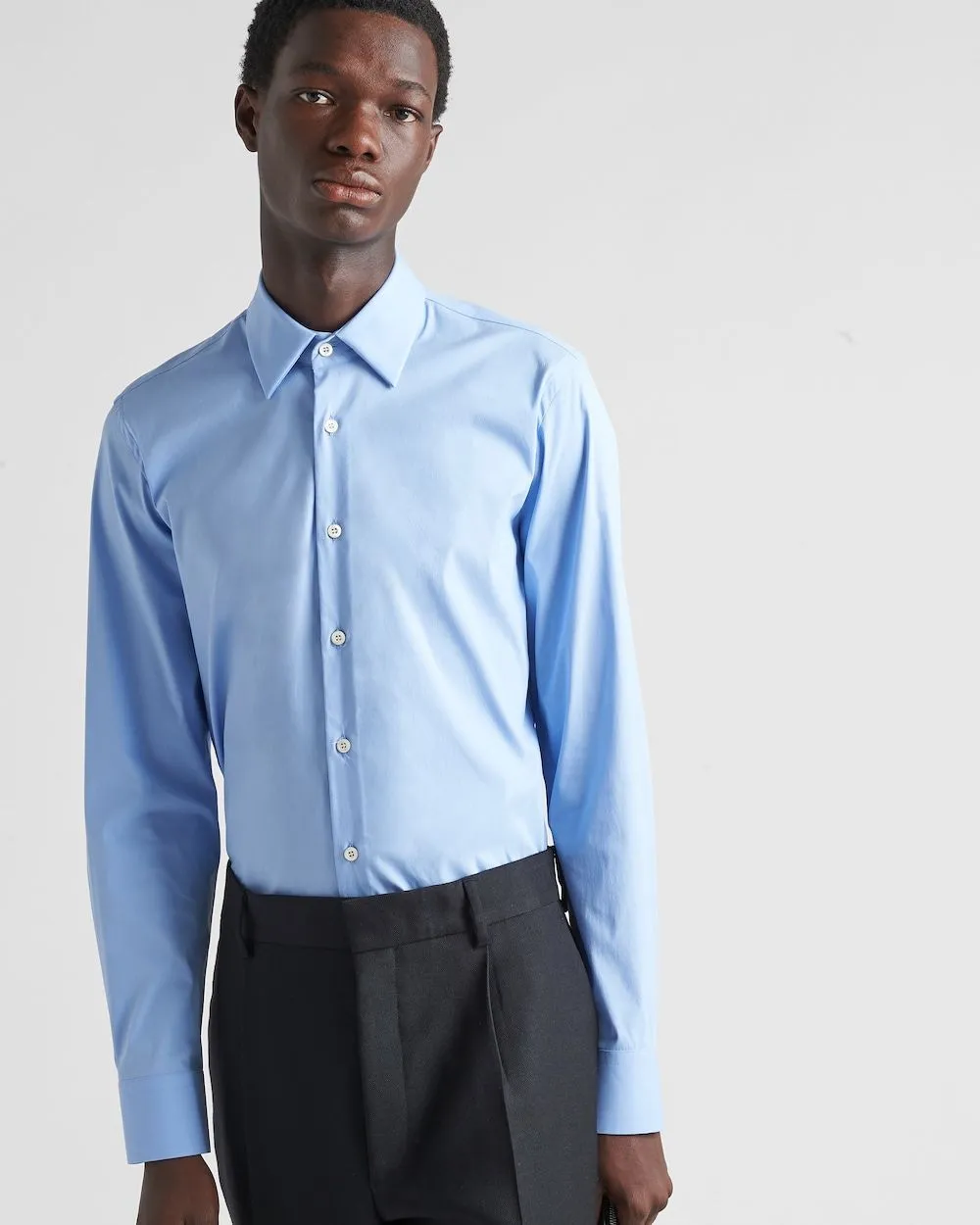CAMICIA POPELINE STRETCH