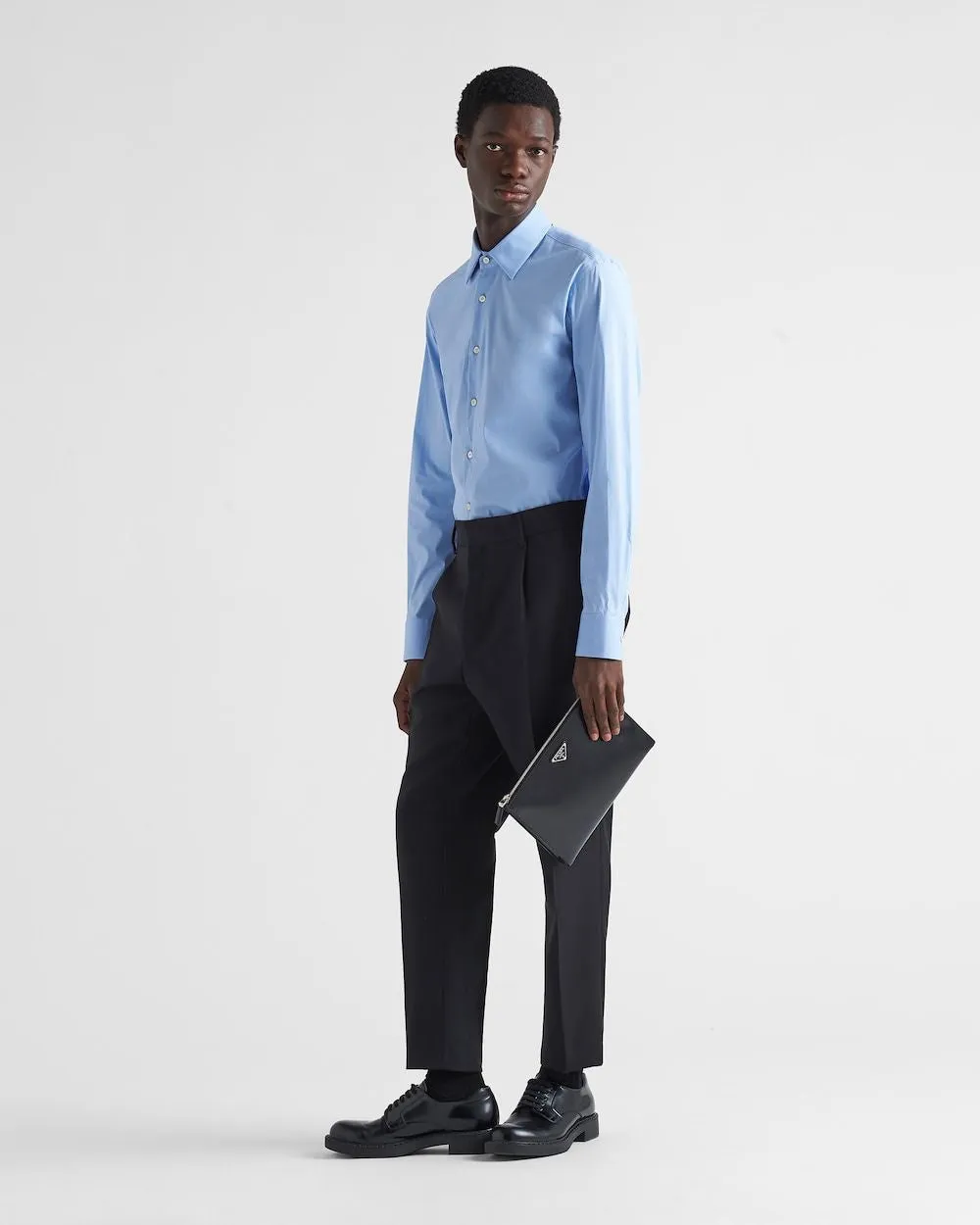 CAMICIA POPELINE STRETCH