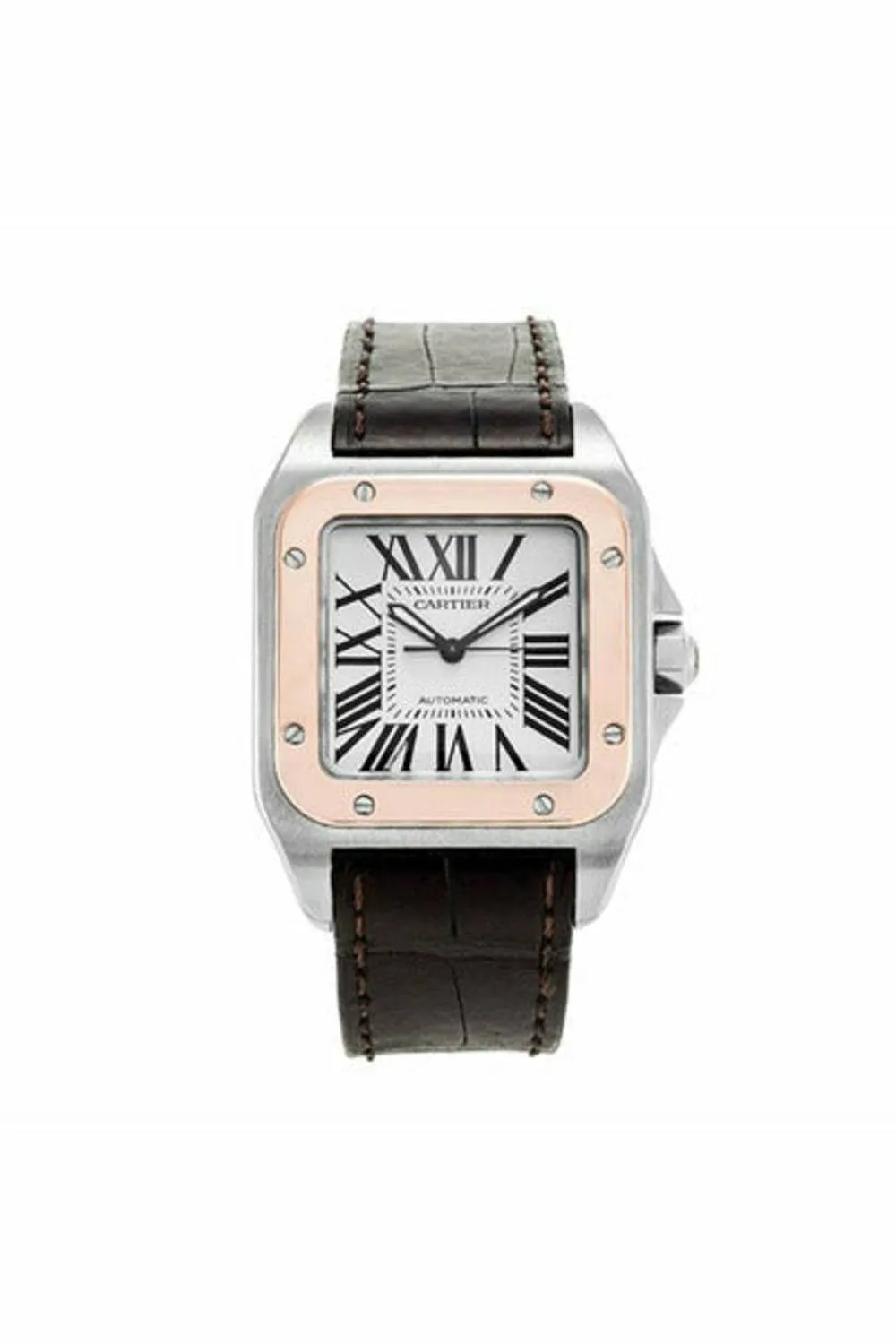 cartier santos 100 medium midsize watch ref.  w20107x7