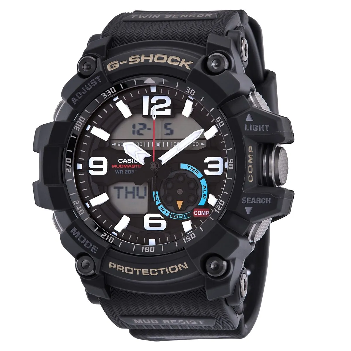 Casio G-Shock Perpetual Alarm World Time Chronograph Quartz Men's Watch GG1000-1A8