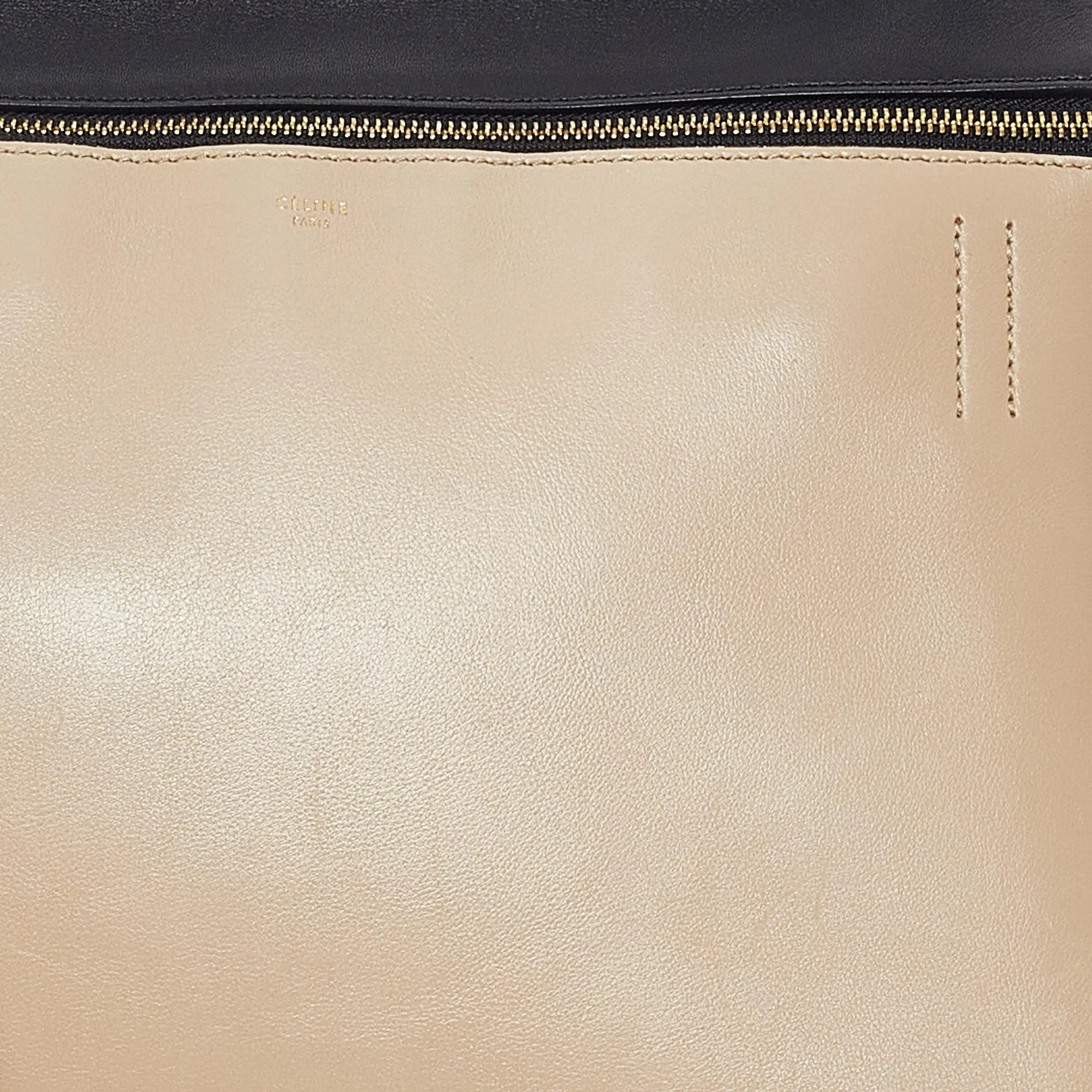 Celine Edge Bicolor Leather Handbag (SHG-28192)