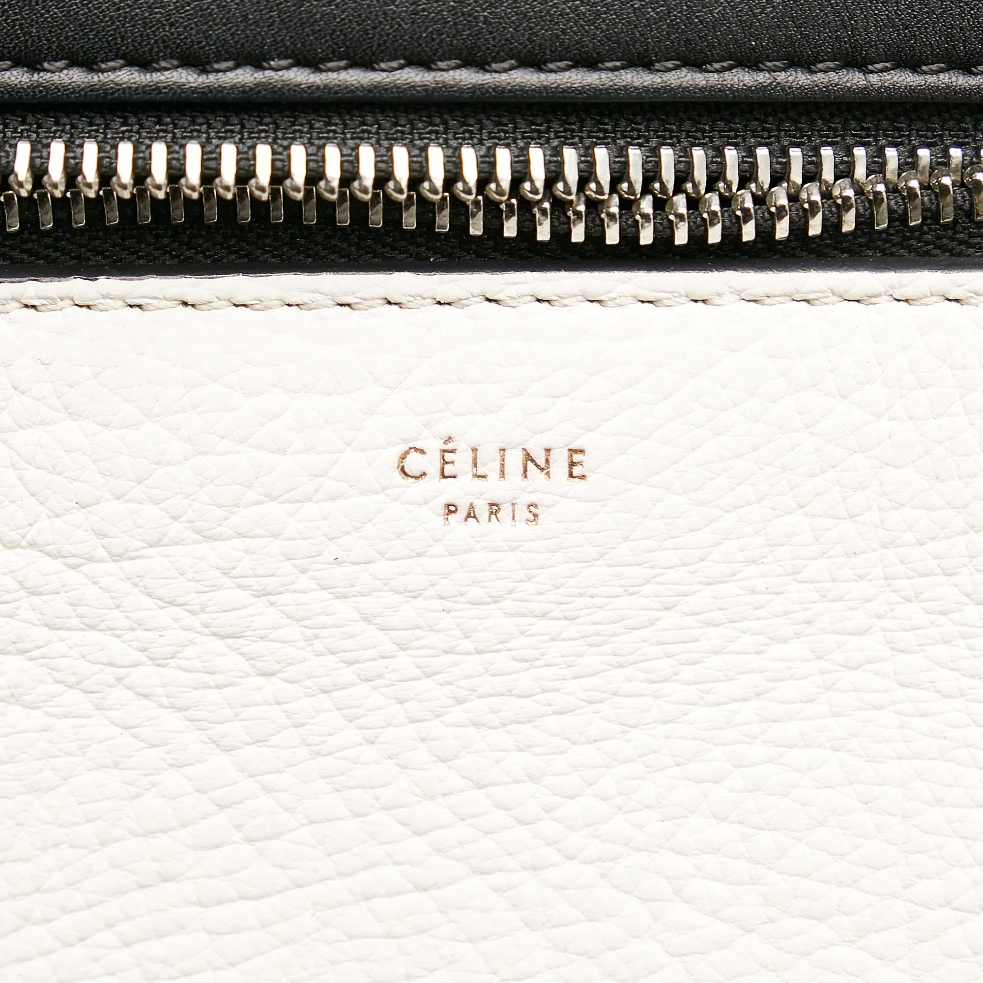 Celine Edge Bicolor Leather Handbag (SHG-29335)