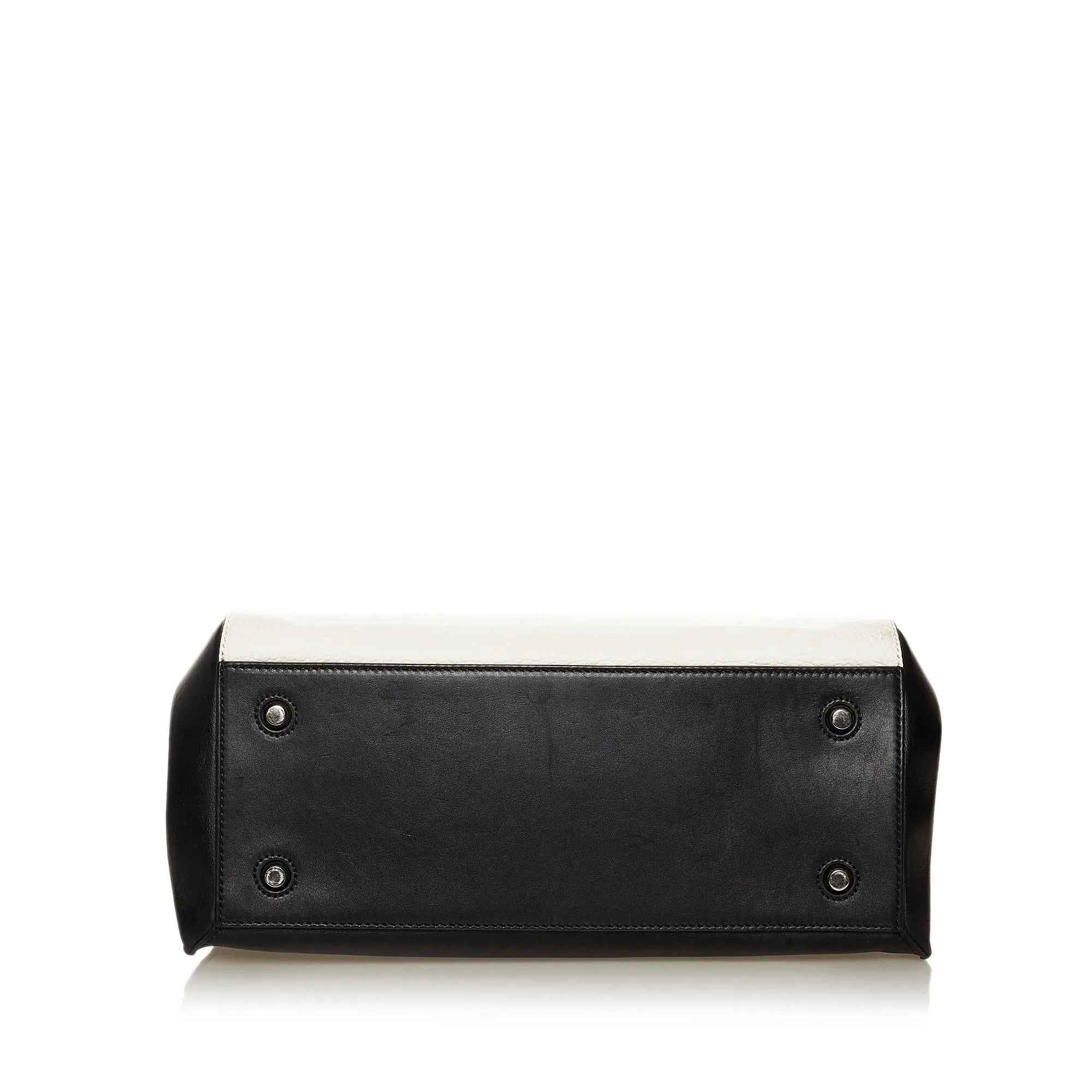 Celine Edge Bicolor Leather Handbag (SHG-29335)