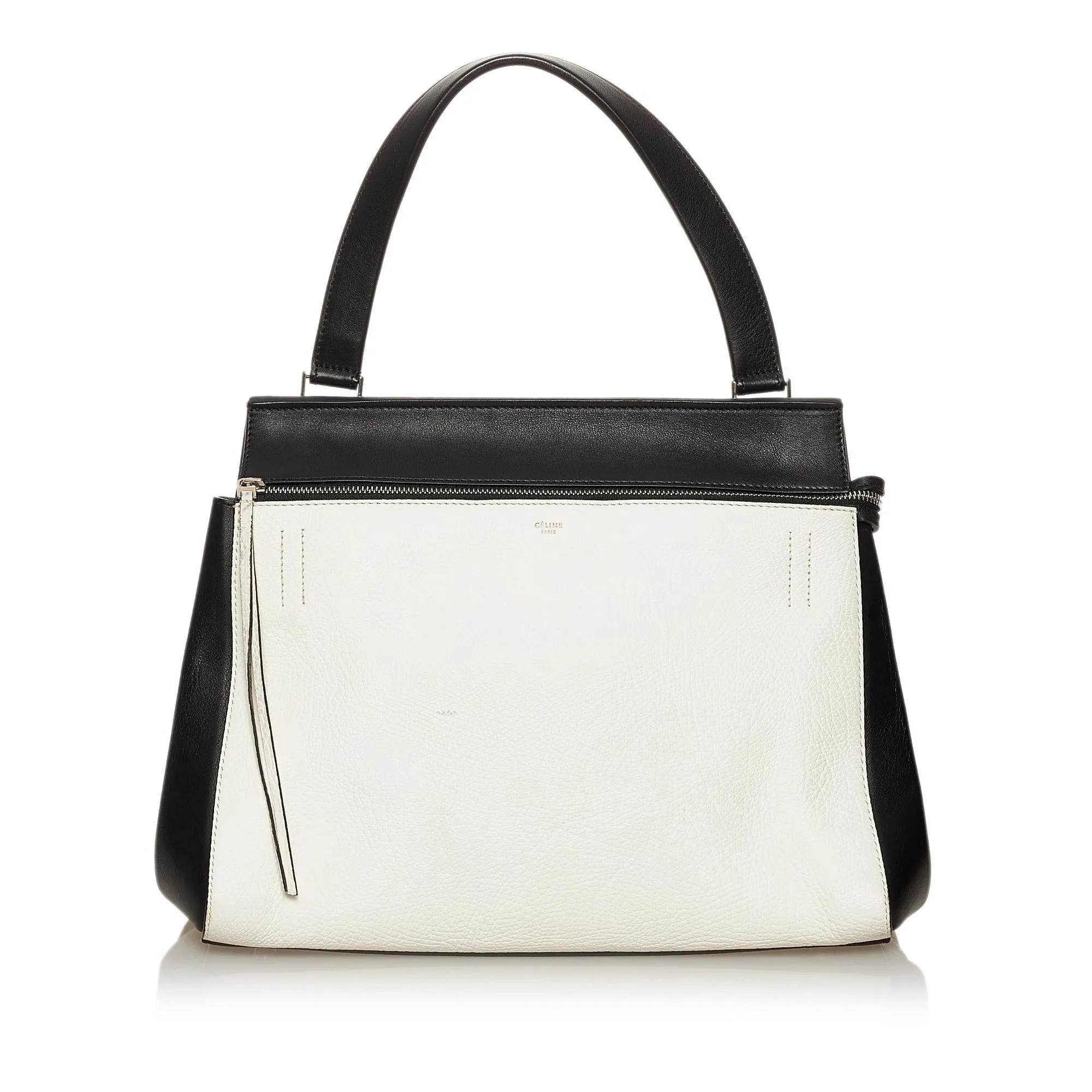 Celine Edge Bicolor Leather Handbag (SHG-29335)