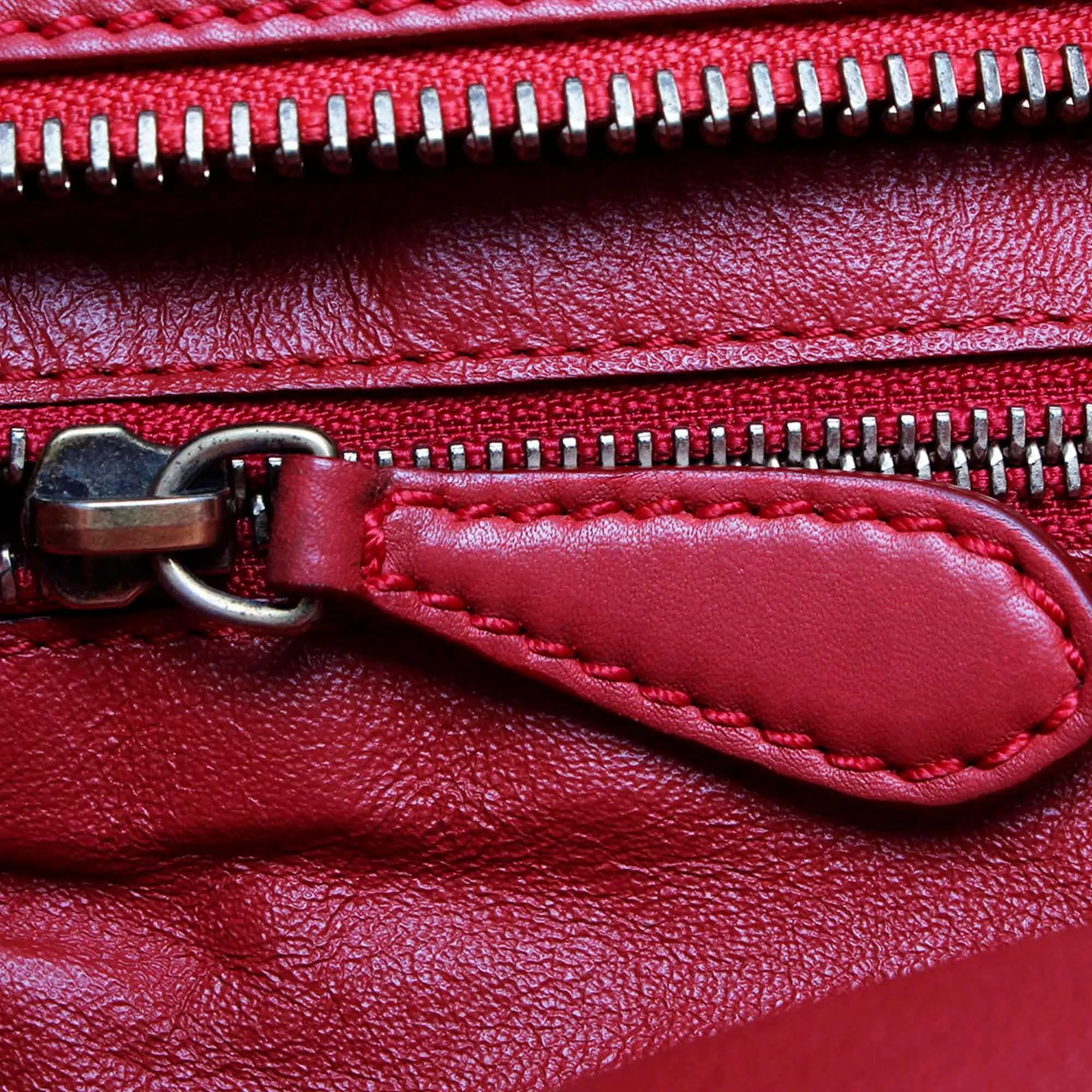 Celine Mini Luggage Leather Tote Bag (SHG-DKLFNT)