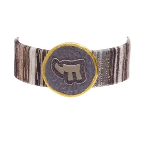 Chai for Life Hand-strung Bracelet