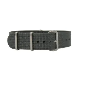 Charcoal Grey - Nato Watch Strap For Rolex Oyster Perpetual