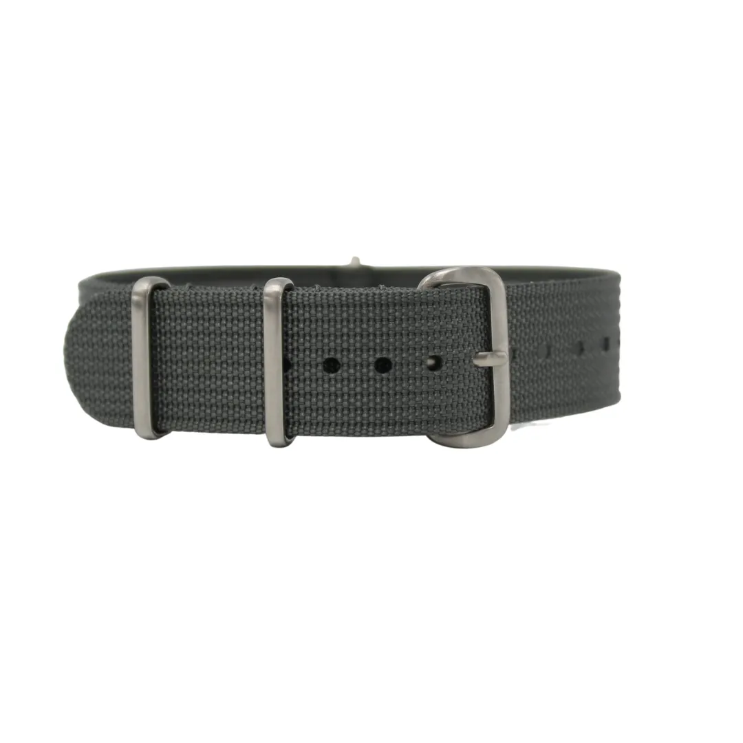 Charcoal Grey - Nato Watch Strap For Rolex Oyster Perpetual