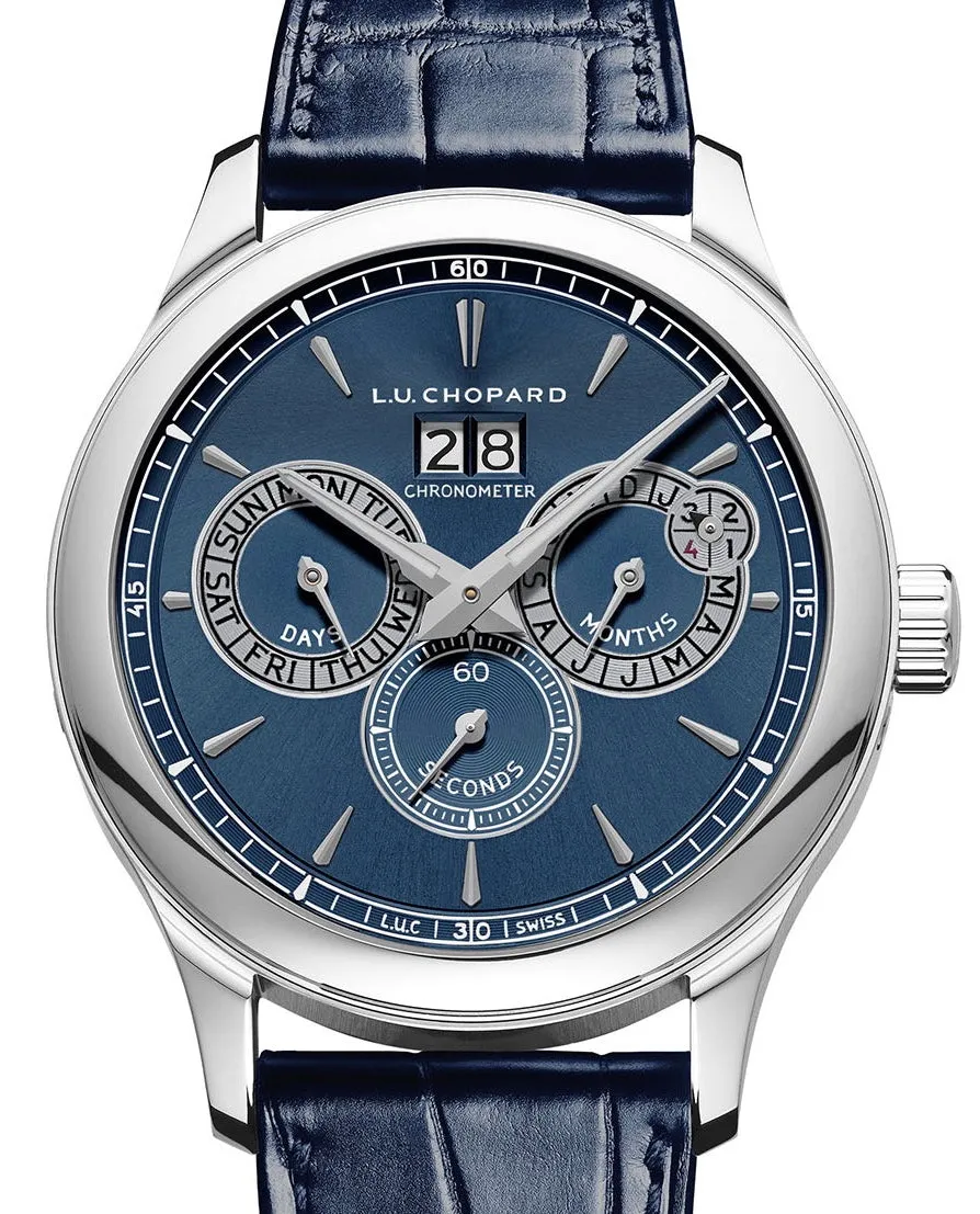 Chopard L.U.C. Complications Perpetual Twin Stainless steel Men`s Watch