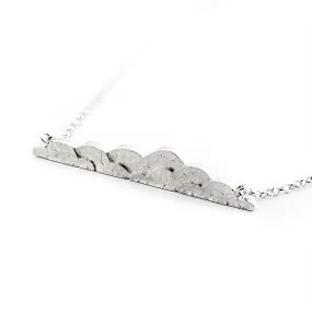 Cloudy Silver Lining necklace