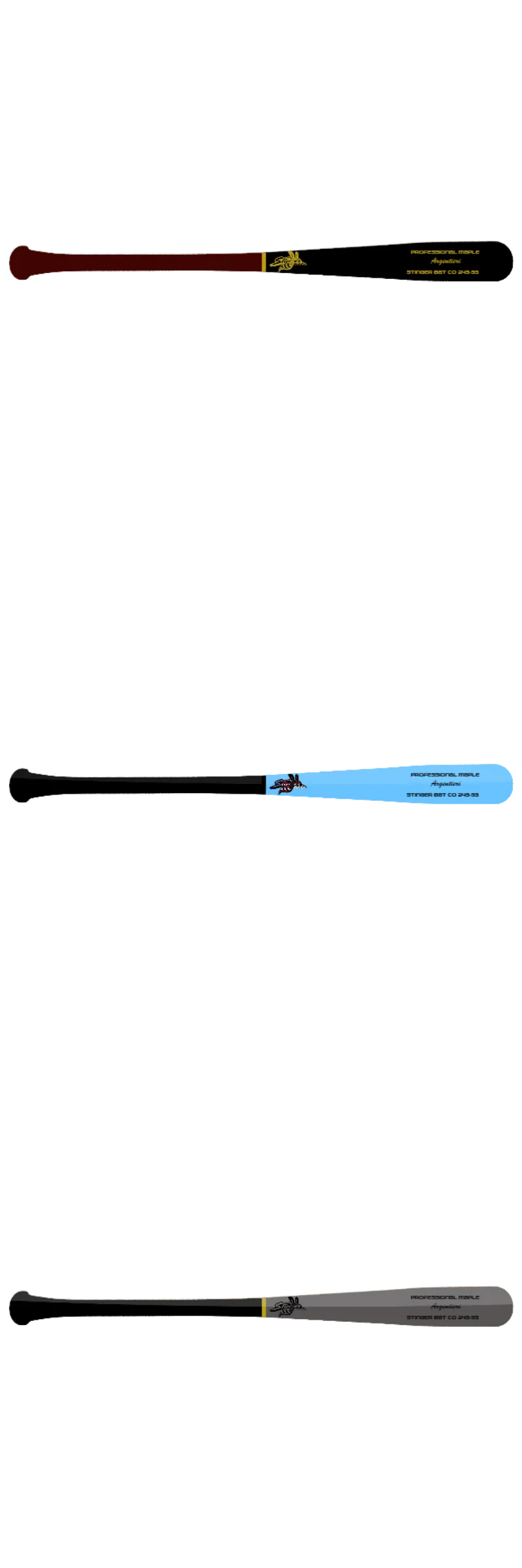 Custom Stinger Prime Series - Pro Grade Wood Bat (3 Pack) - Customer's Product with price 378.99 ID 8ekunF2uUyc8FzVH9hFMfQW0