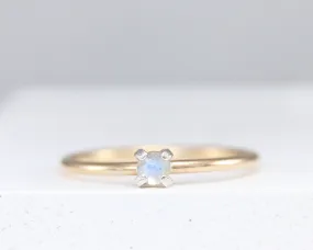 Dainty Moonstone Ring