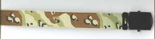 Desert Camo Adjustable Belt