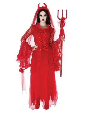 Devil Horny Veil Hens Night Headpiece
