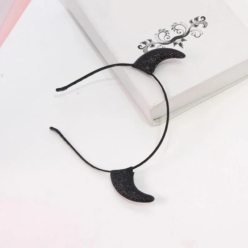 Devilish Charm Devil Horn Headband – Halloween, Cosplay, & Theme Party Essential for Unisex Adults | Durable Alloy Design