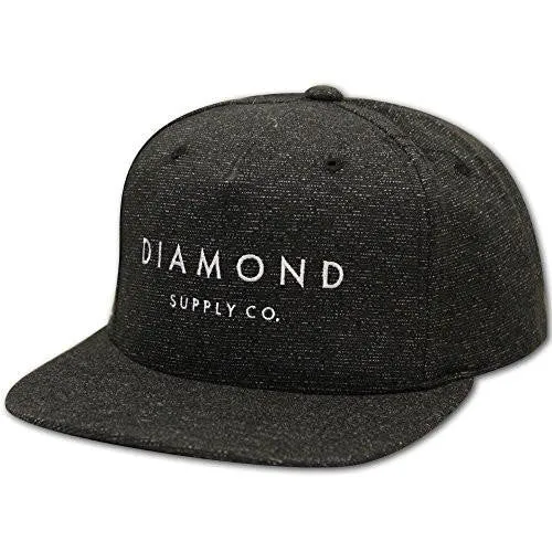 Diamond Snapback Speckle Black